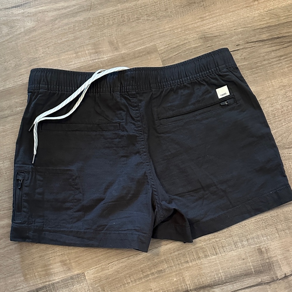 Vuori Ripstop Women's Black Drawstring Shorts - Picture 2 of 3